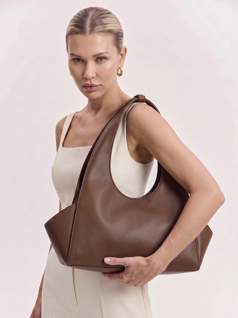 The Arco Satchel ( Brown )