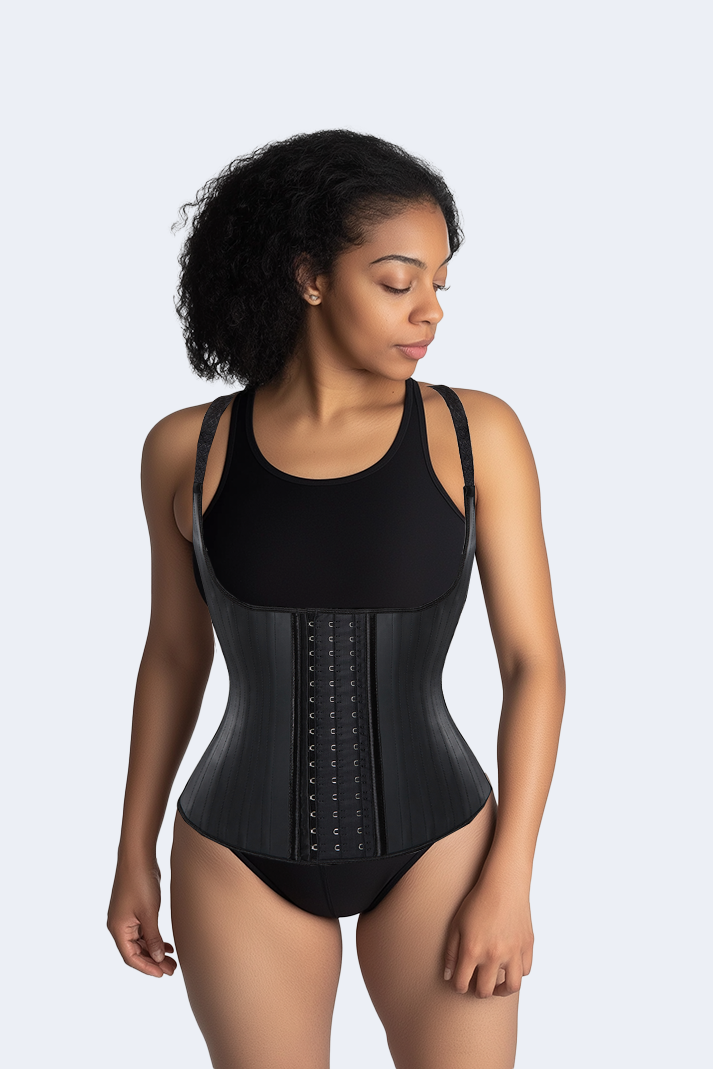 LATEX WAIST TRAINER VEST