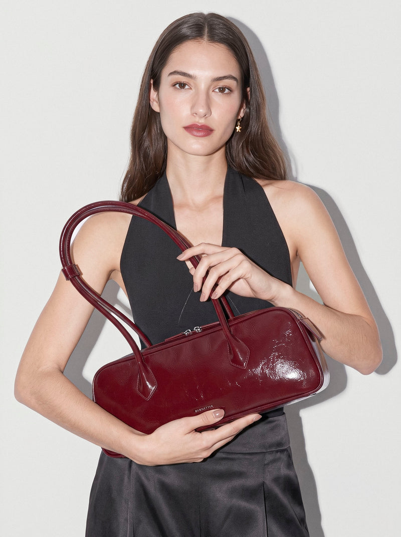 The Lennox Baguette ( Burgundy )