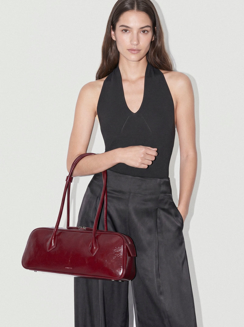 The Lennox Baguette ( Burgundy )
