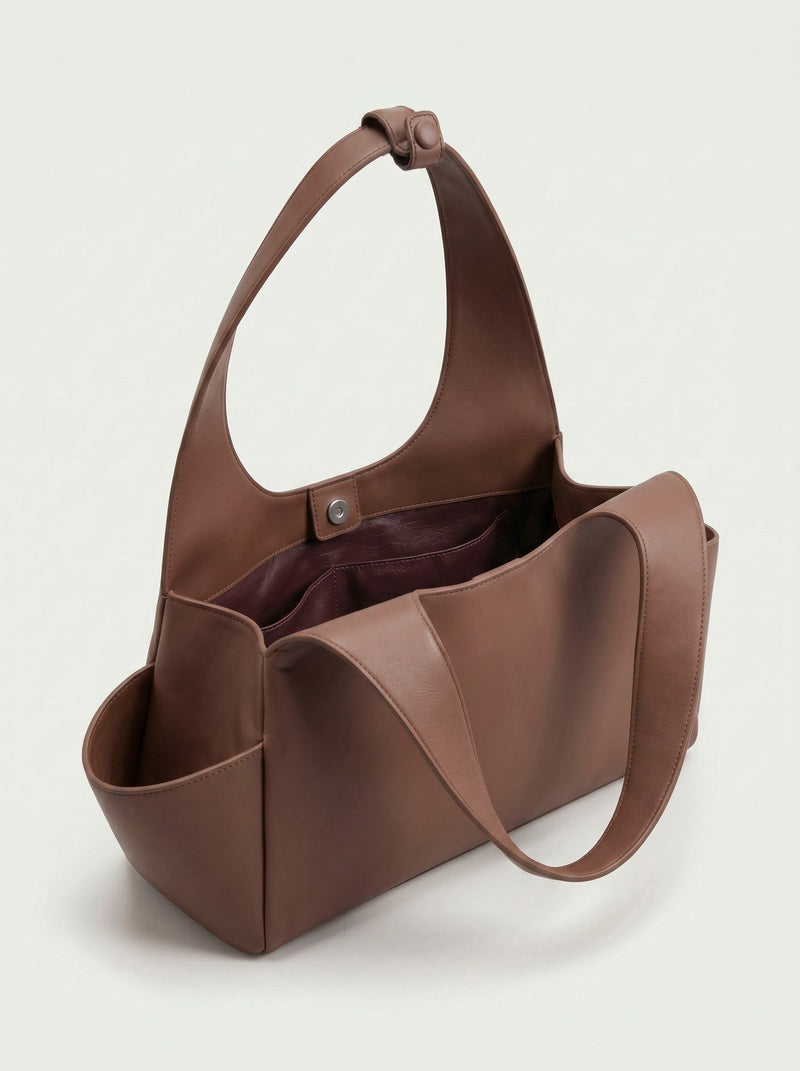 The Arco Satchel ( Brown )