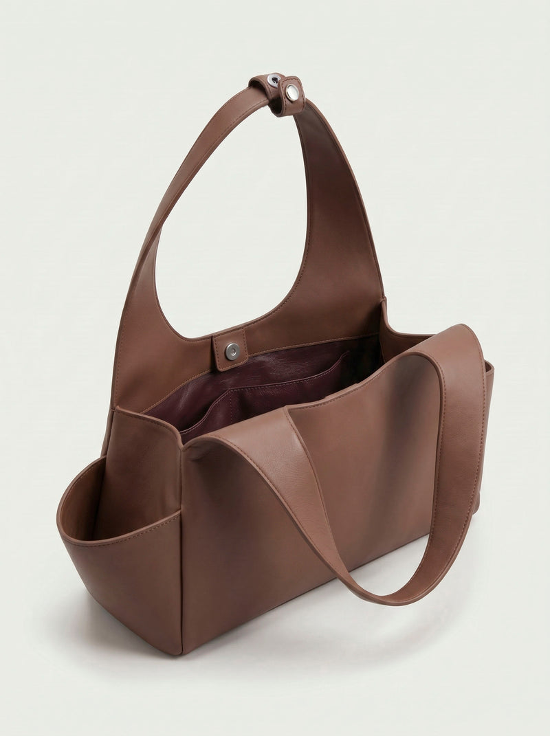 The Arco Satchel ( Brown )